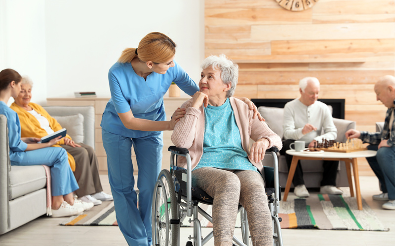 can a nursing home take your house